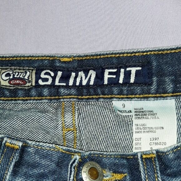 Cruel Girl Slim Fit High Waist Jean's Size 9 - Picture 6 of 8